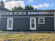 Tiny Home One Slope Style two door